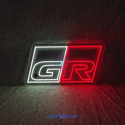 שלט ניאון טויוטה GR
