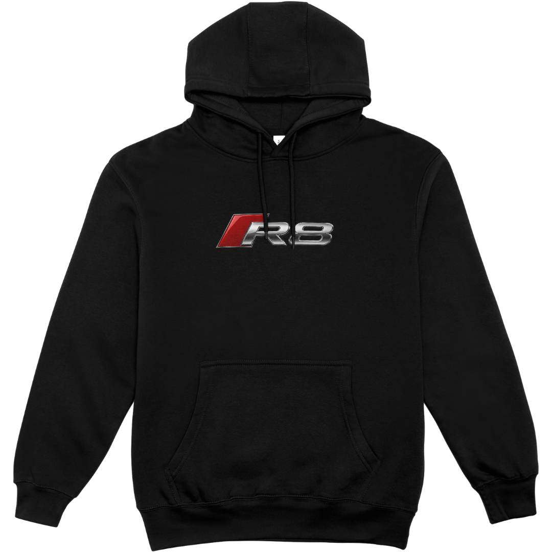 קפוצ׳ון Audi R8 ICONS שחור בעיצוב מוטורי – תמונת מוצר