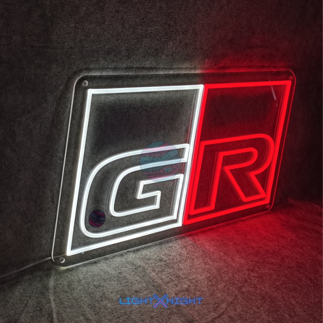שלט ניאון טויוטה GR