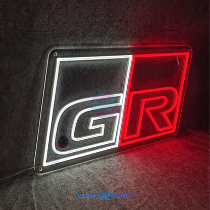 שלט ניאון טויוטה GR